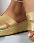 Open Toe Wedge Sandals