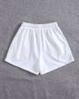 Drawstring Pocketed Elastic Waist Shorts