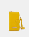 Goldenrod Nicole Lee USA 2 Piece Phone Case Crossbody Wallet