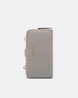 White Smoke Nicole Lee USA 2 Piece Phone Case Crossbody Wallet