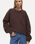 Basic Bae Round Neck Dropped Shoulder Sweater