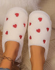 Heart Round Toe Flat Slippers