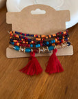 Tassel Rice Bead Bracelet