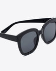 Dark Slate Gray Polycarbonate Frame Square Sunglasses