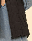 VERY J Zip Up Puffer Padded Warm Vest