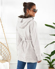 Ivy Lane Full Size Hooded Jacket with Detachable Liner (Three-Way Wear)