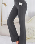 Pocketed High Waist Active Pants