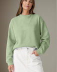 Round Neck Long Sleeve Sweatshirt