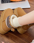 Thermal Suede Platform Boots