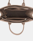 David Jones Textured PU Leather Handbag