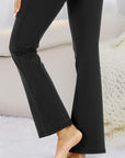 Pocketed High Waist Active Pants