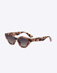 White Smoke Cat Eye Polycarbonate Sunglasses