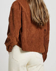 Button Up Long Sleeve Jacket