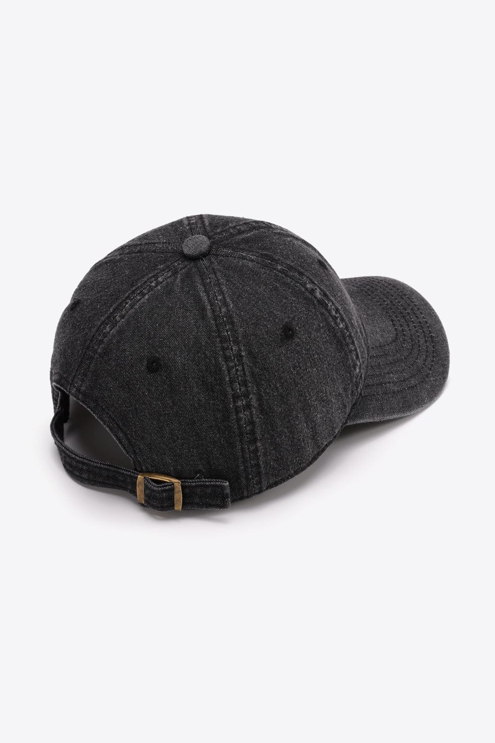 Dark Slate Gray Plain Adjustable Baseball Cap