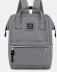 Himawari Waterproof Canvas Backpack Bag with Side Pockets