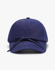 Tied Bow Cotton Baseball Cap