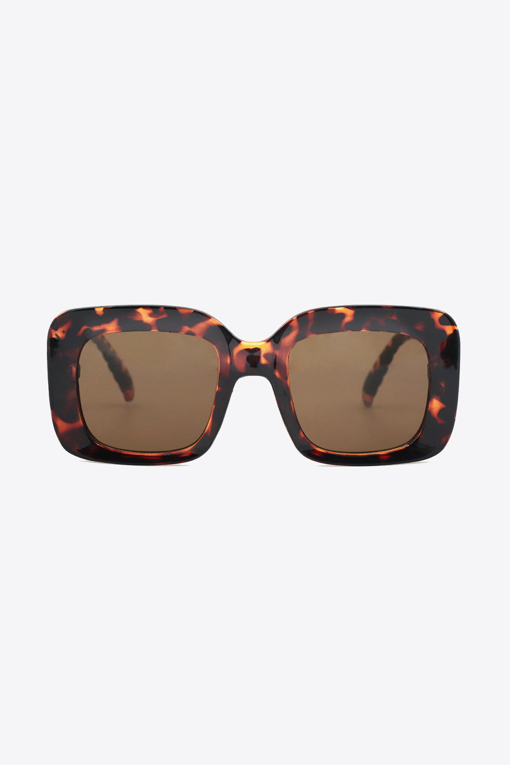 White Smoke Square Polycarbonate UV400 Sunglasses Sentient Beauty Fashions *Accessories