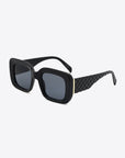 White Smoke Square Polycarbonate UV400 Sunglasses Sentient Beauty Fashions *Accessories