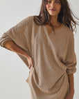 Round Neck Long Sleeve Sweatshirt