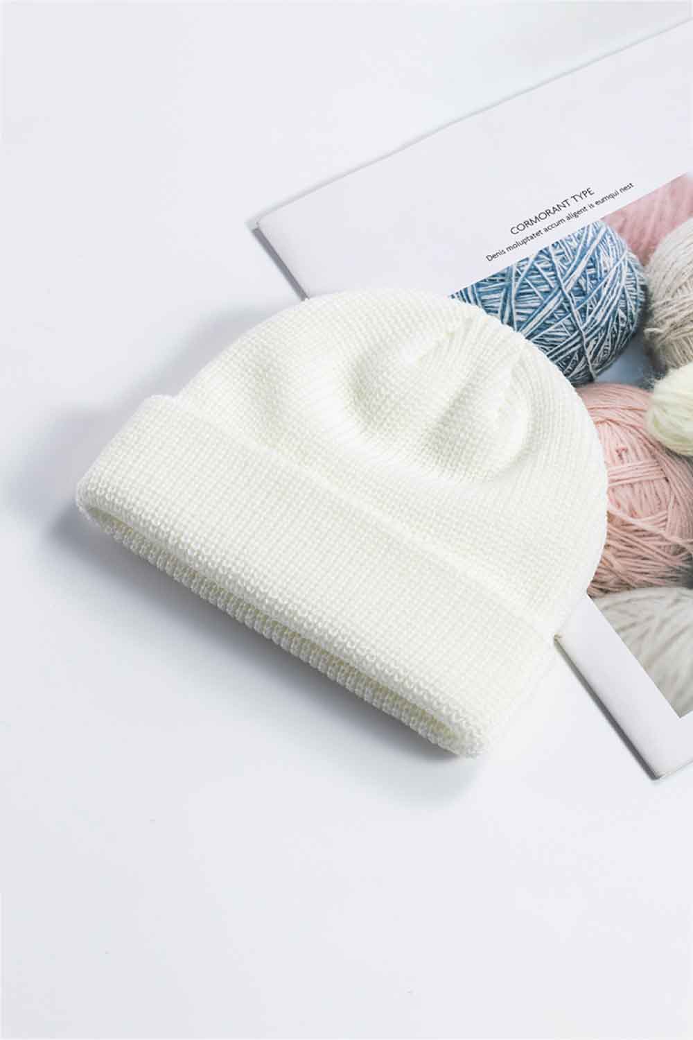 Cozy Rib-Knit Cuff Beanie