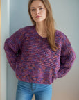 Dropped Shoulder Long Sleeve Sweater