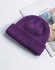 Cozy Rib-Knit Cuff Beanie