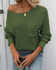 Mandy Round Neck Long Sleeve Sweater