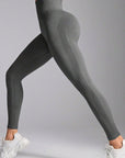 Dark Gray High Waist Active Leggings