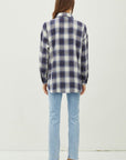 Be Cool Plaid Flannel Button Down Shirt with Chest Pocket