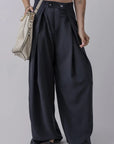 Wide Leg Pants with Pockets