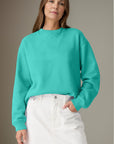 Round Neck Long Sleeve Sweatshirt