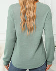 Mandy Round Neck Long Sleeve T-Shirt