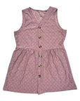 Full Size Eyelet Button Up V-Neck Tank