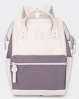 Himawari Water Resistant Canvas Backpack Bag with Side Pockets