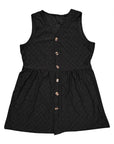 Full Size Eyelet Button Up V-Neck Tank