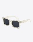 White Smoke UV400 Polycarbonate Square Sunglasses