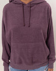 HYFVE Brushed Long Sleeve Hoodie with Kangaroo Pocket