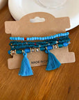 Tassel Rice Bead Bracelet