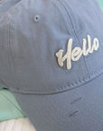 Letter Graphic Adjustable Baseball Hat