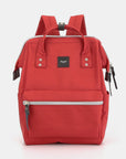 Himawari Water Resistant Canvas Backpack Bag with Side Pockets