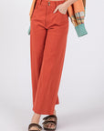 Sienna SAGE + FIG Wide Leg Cropped Pants