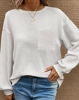 Mandy Round Neck Long Sleeve T-Shirt