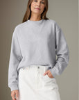 Round Neck Long Sleeve Sweatshirt