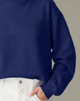 Round Neck Long Sleeve Sweatshirt