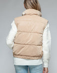 Snobbish Fine Fur Lining Quilted Vest