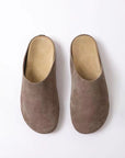 Suede Round Toe Slip-Ons