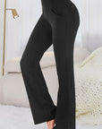 Pocketed High Waist Active Pants