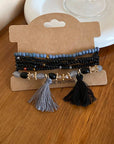 Tassel Rice Bead Bracelet