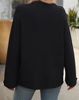 Mandy Round Neck Long Sleeve Sweater