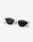 White Smoke Cat Eye Polycarbonate Sunglasses Sentient Beauty Fashions *Accessories